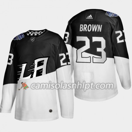 Camisola Los Angeles Kings Dustin Brown 23 Adidas 2020 Stadium Series Authentic - Homem